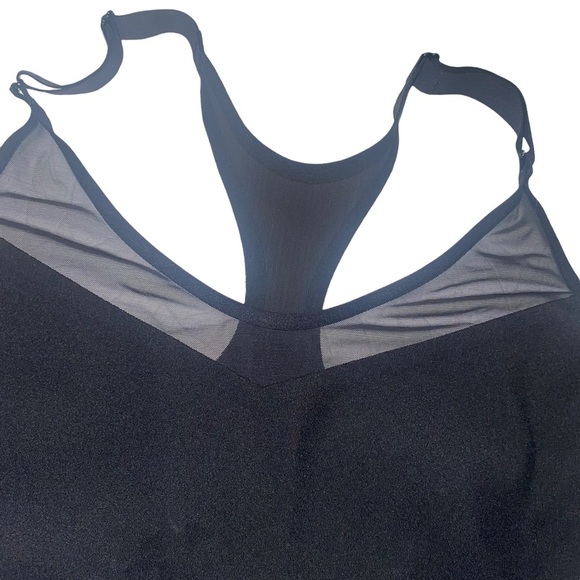 VICTORIA secret sport black sports bra vsx XL racer back mesh - Picture 4 of 5